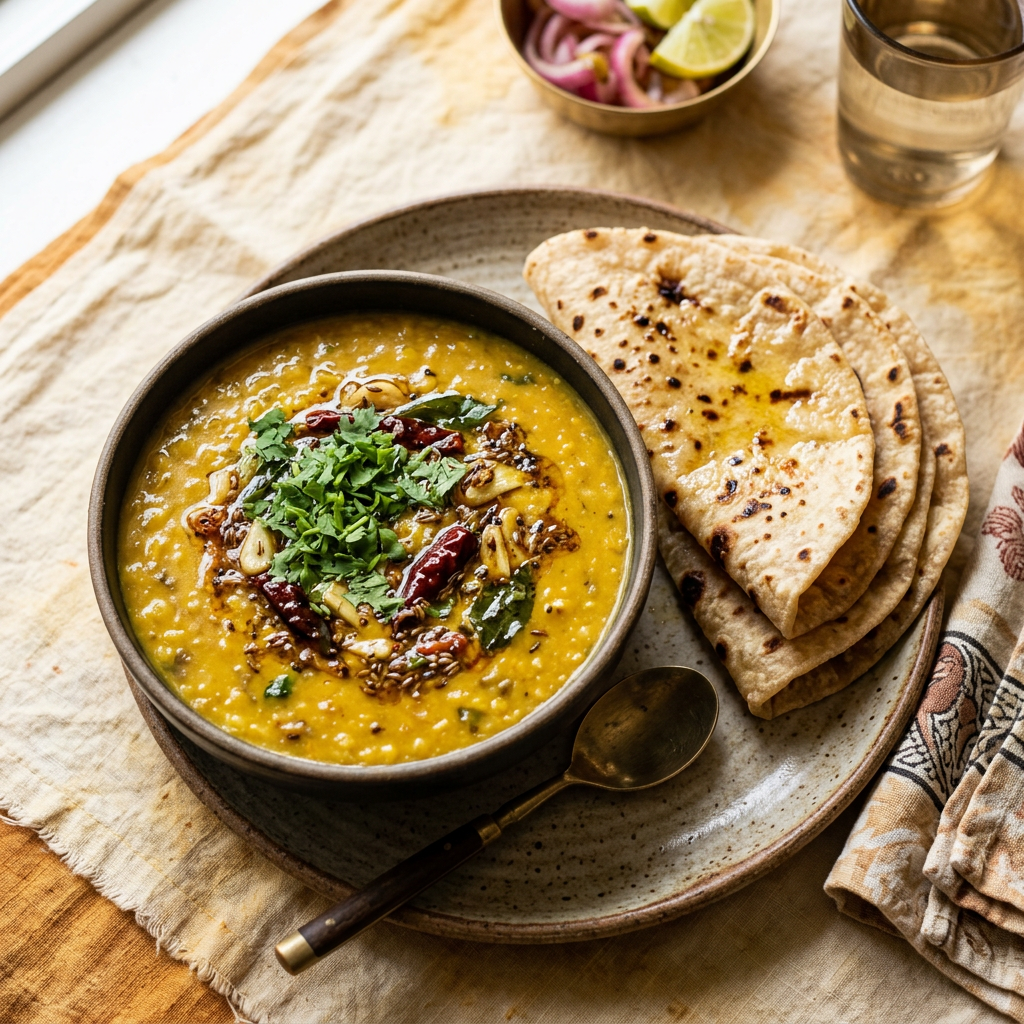 Dal Tadka & Roti