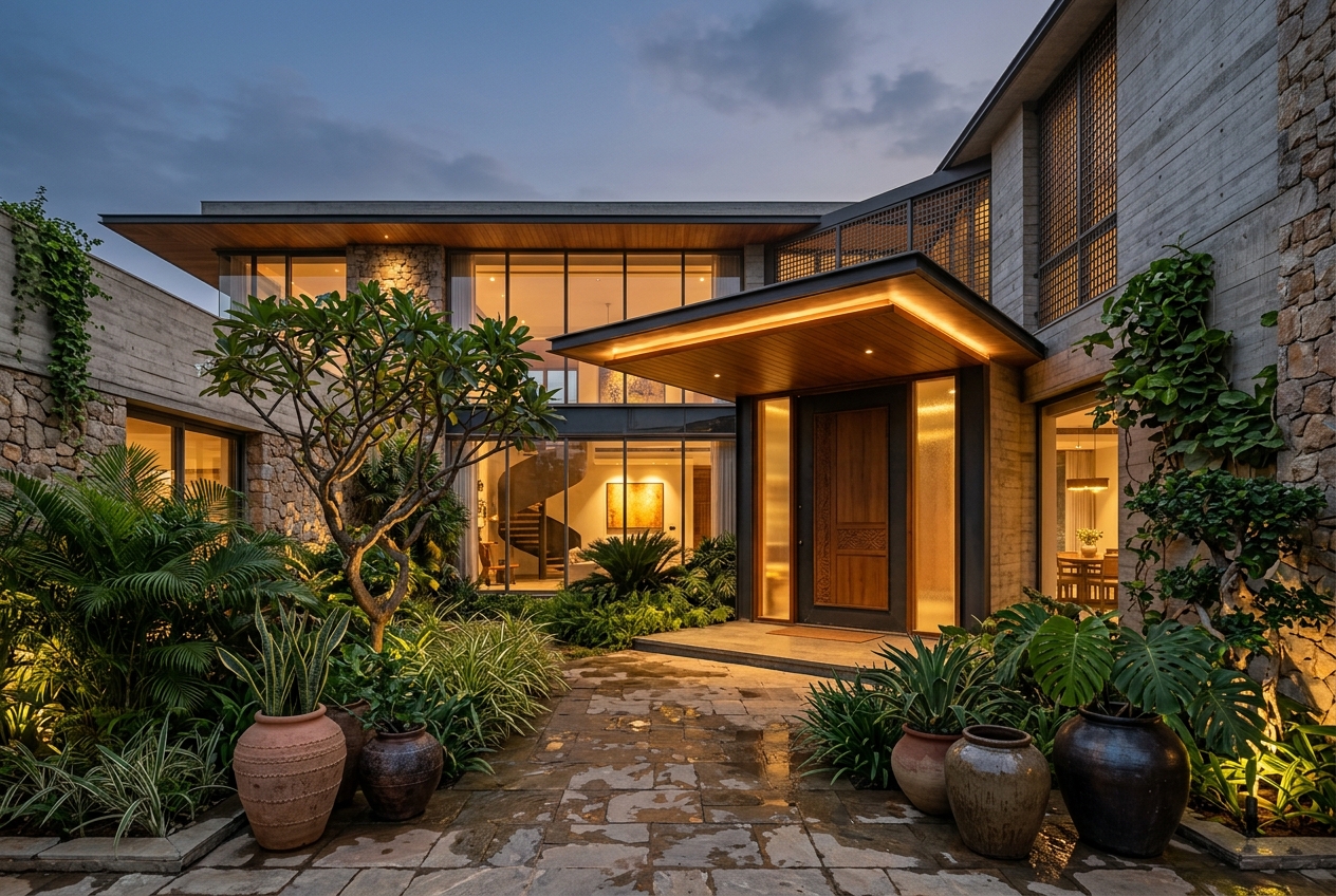 Contemporary home