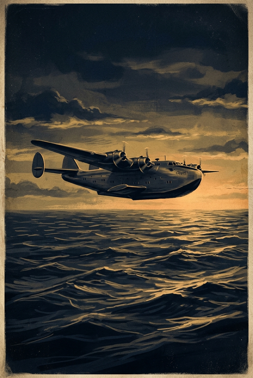 Flight Over Water — cover mockup