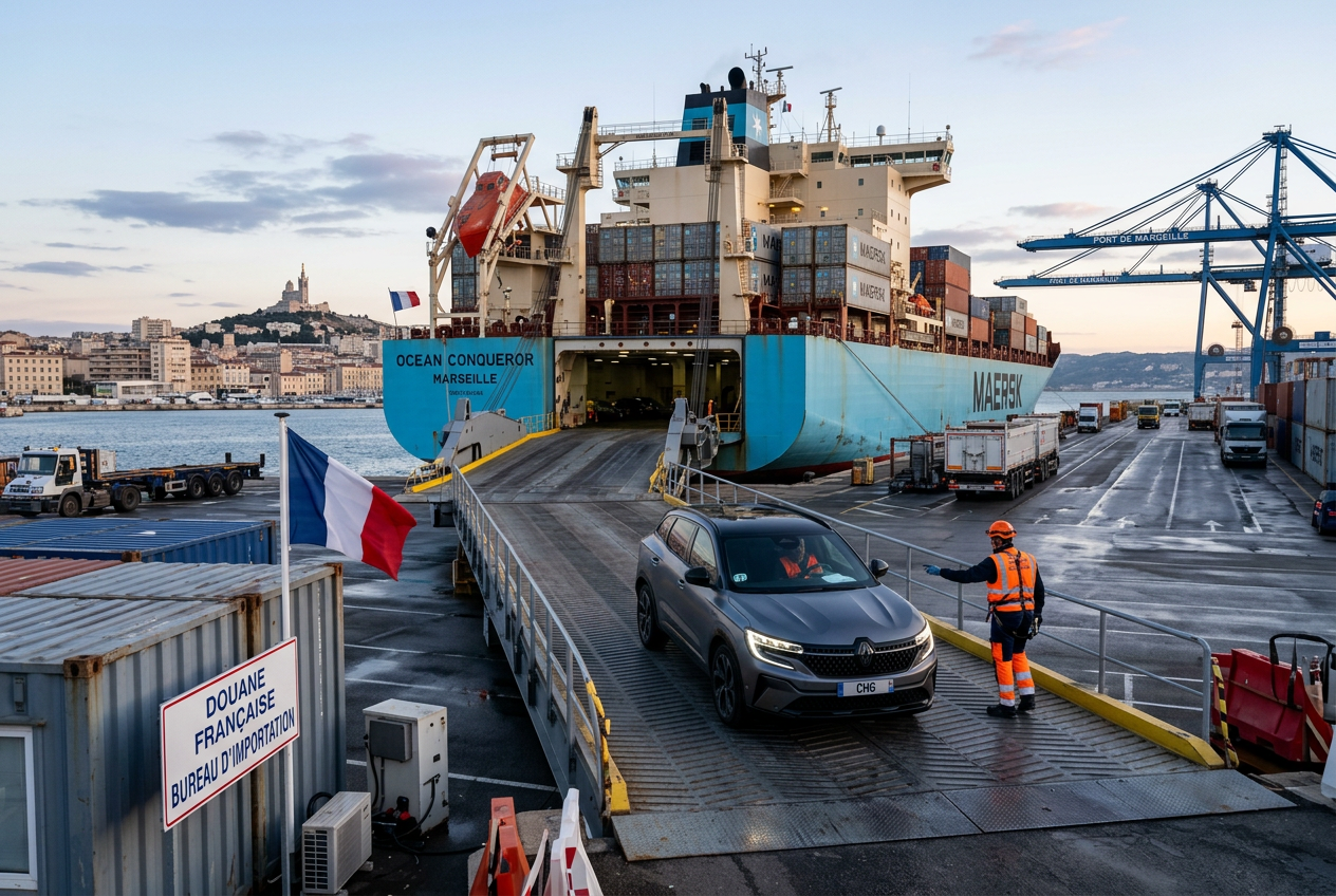 Véhicule importé carte grise