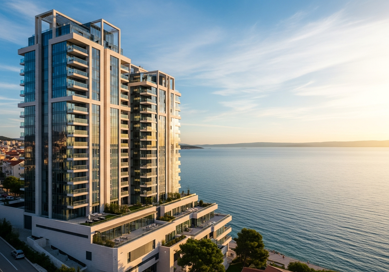 High-rise tower in Split, Croatia