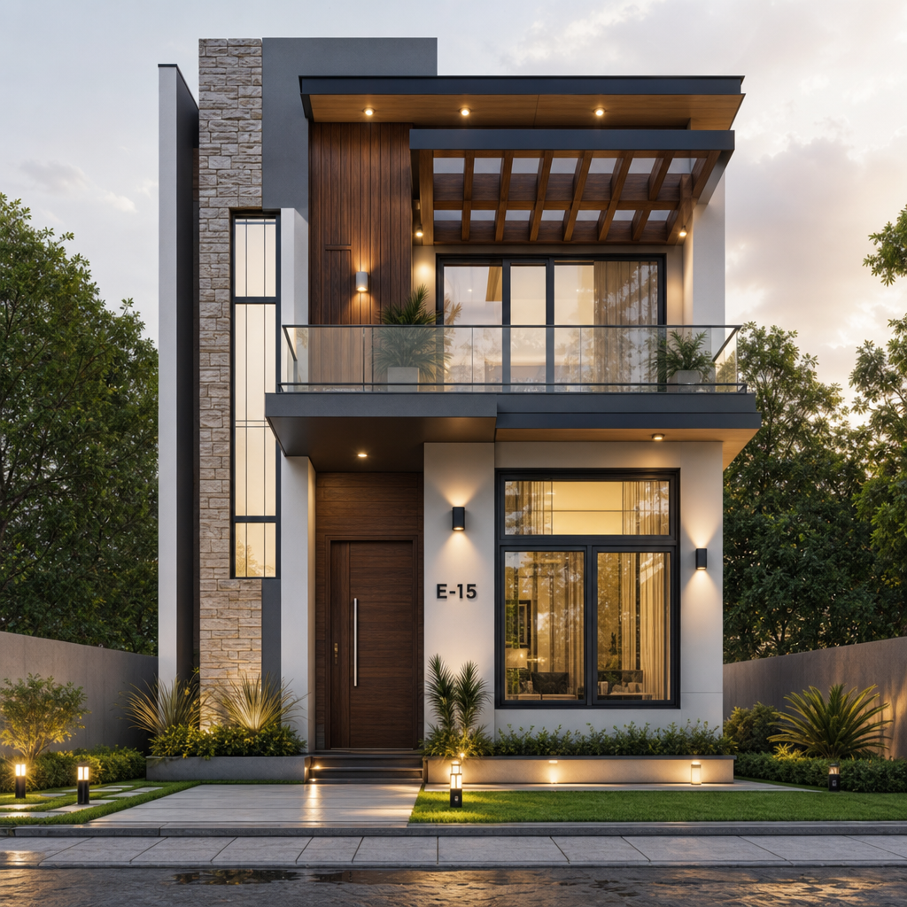 Samrudh Bungalow 3D render