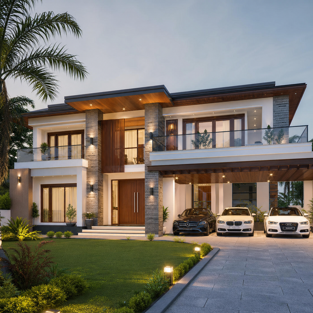 Kuber Palace 3D render