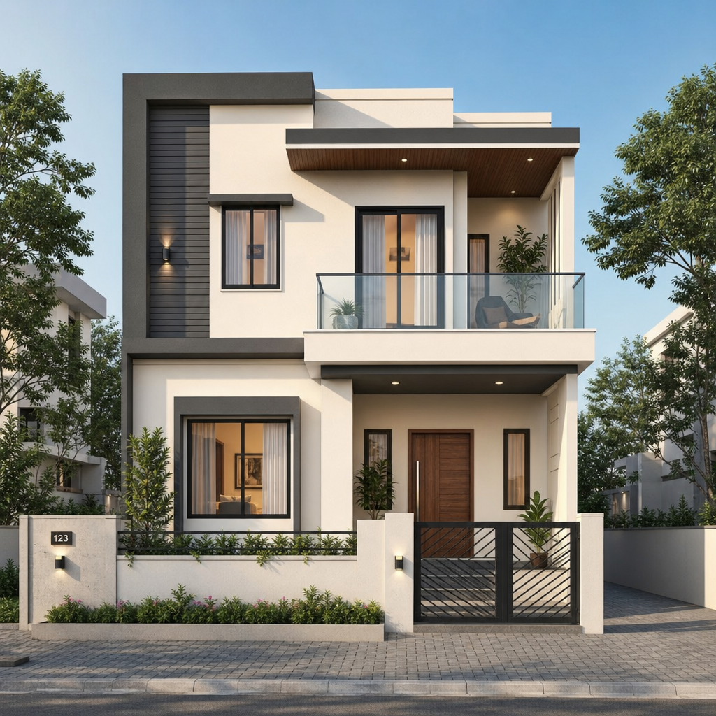 Siddhivinayak Villa 3D render