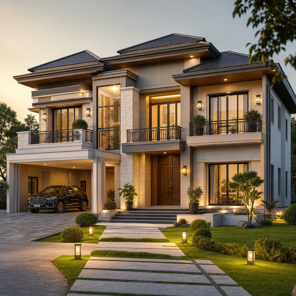 Vasant Sadan 3D render