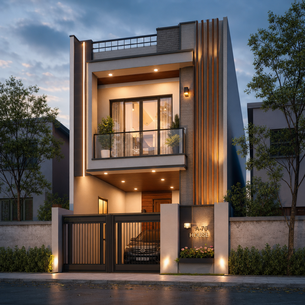 Kaveri Residency 3D render