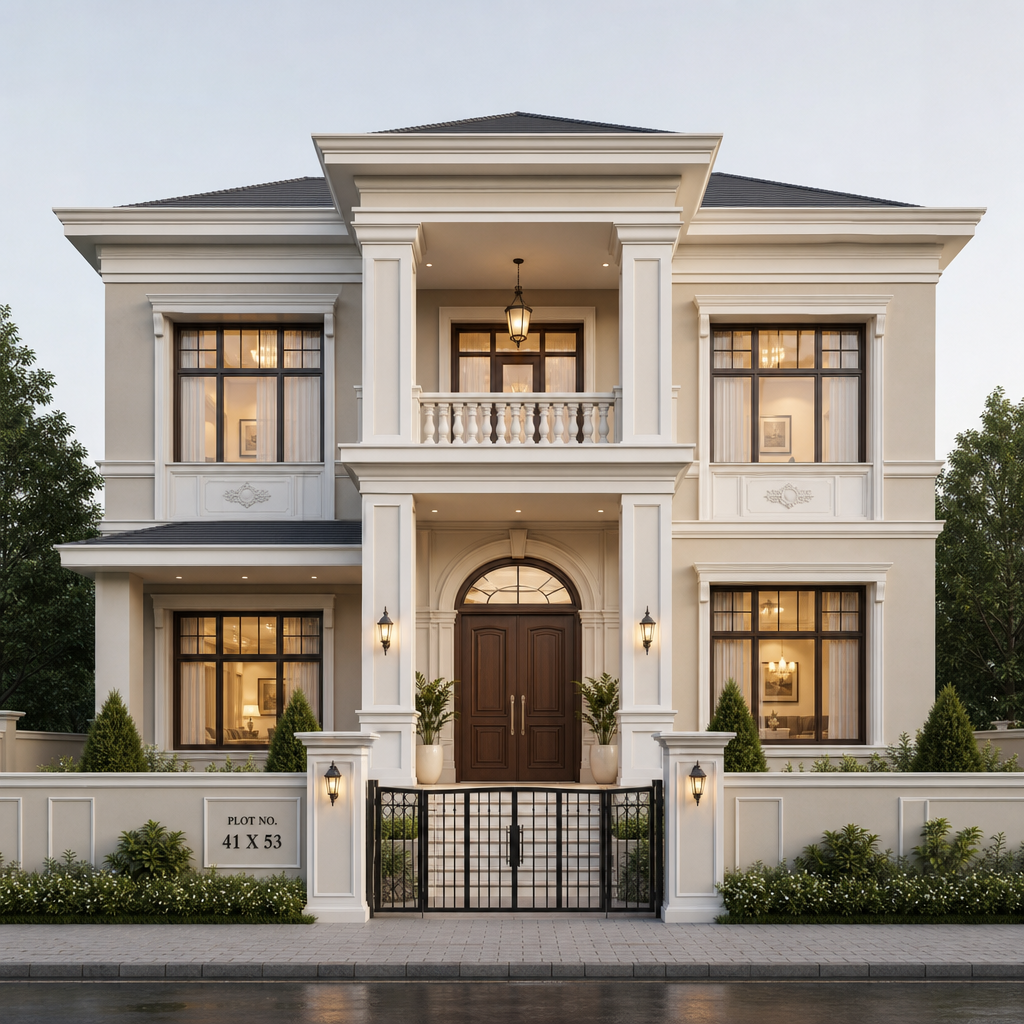 Sagar Sadan 3D render