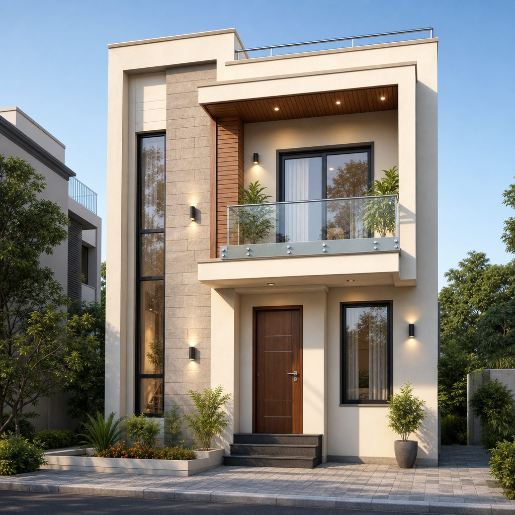 Aakash Niwas 3D render