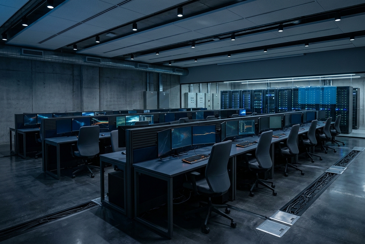 Alternate operations facility with ready workstations