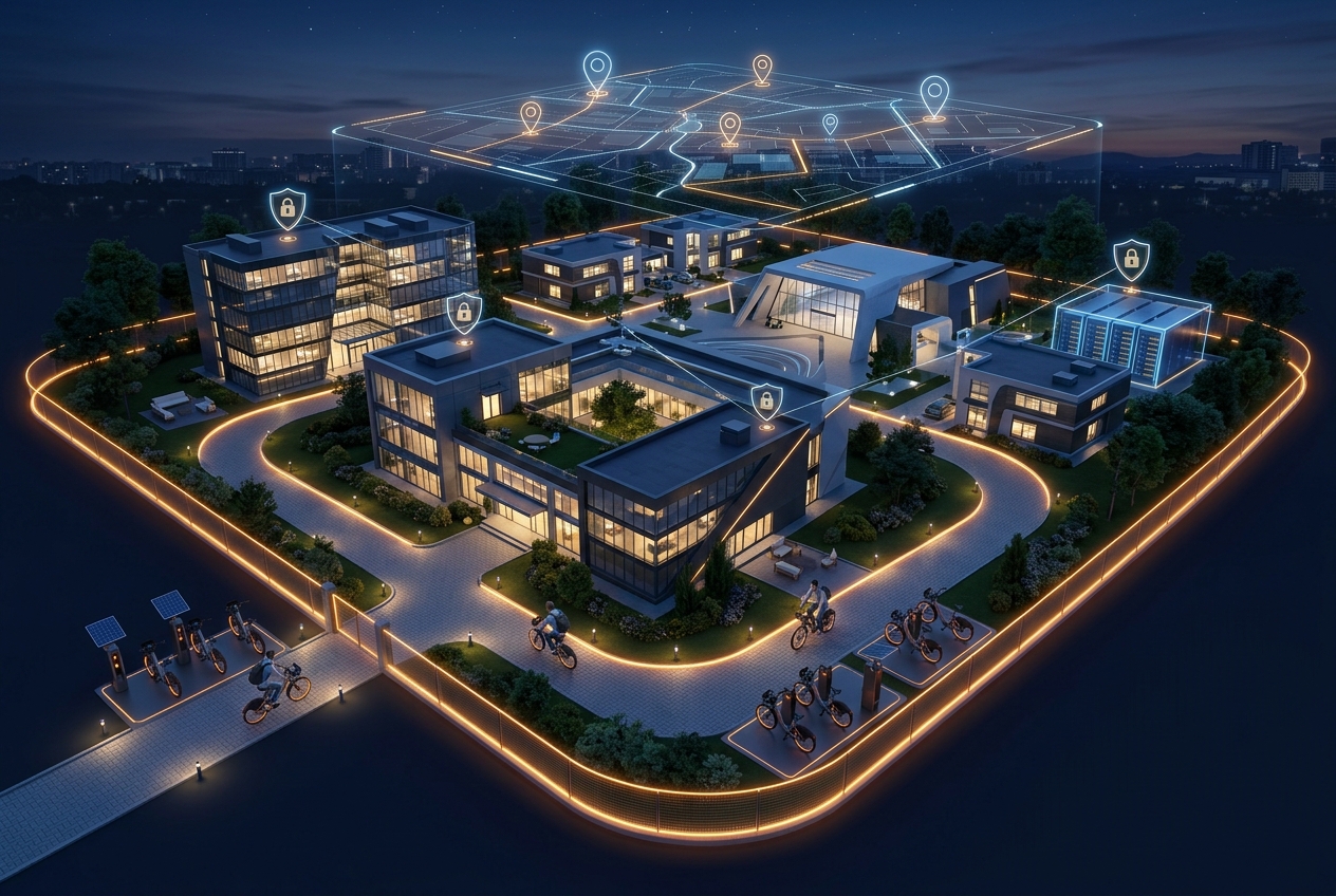 Corporate Mobility Software: How to Deploy a Shared Bike System on Private Campuses