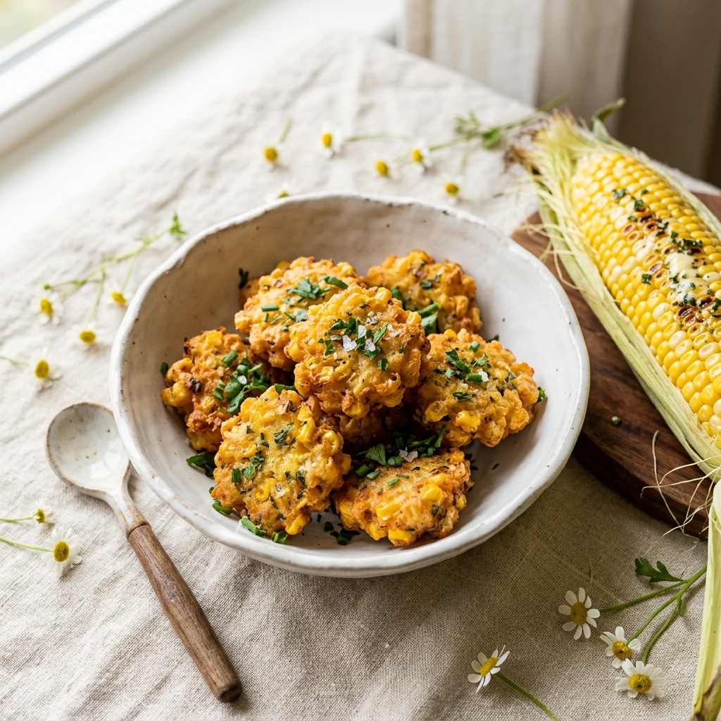 Crispy Corn Nuggets