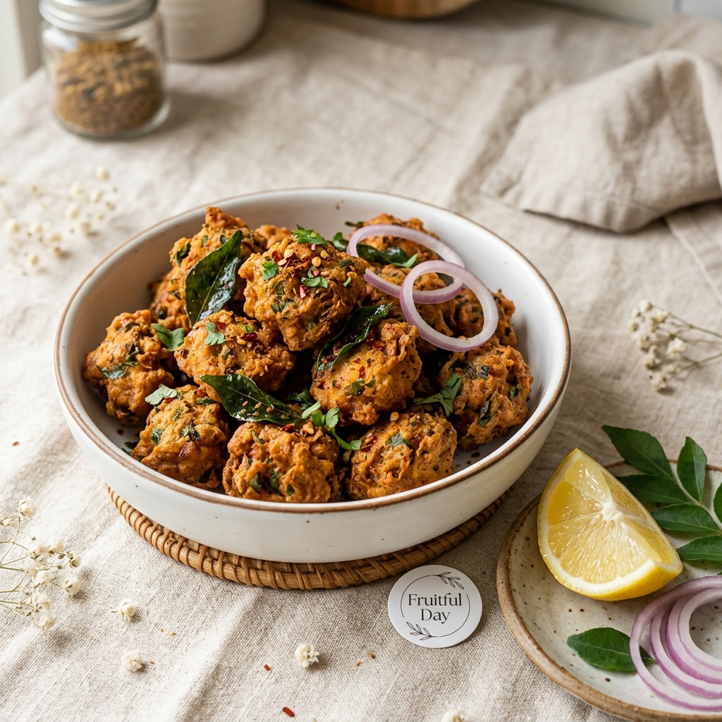 Oil-Free Chicken Pakoda