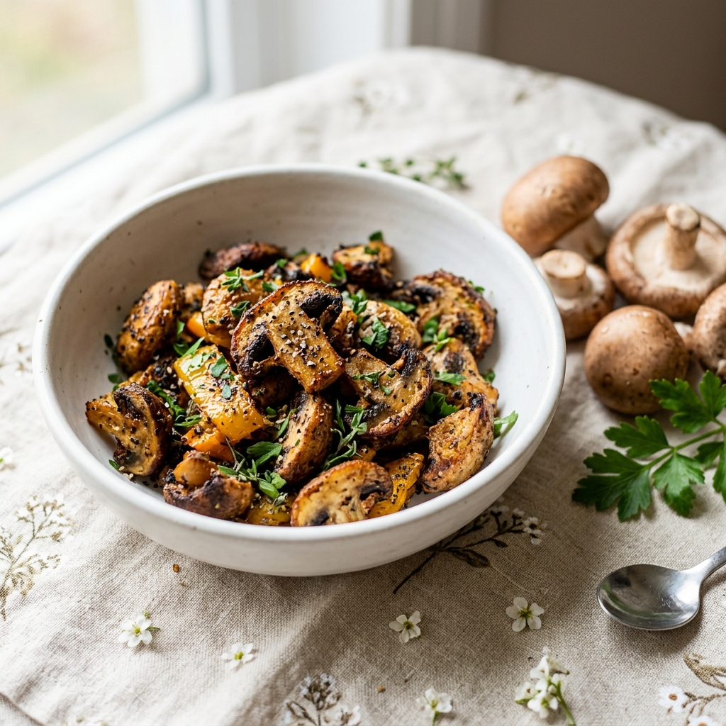 Mushroom Pepper Bites