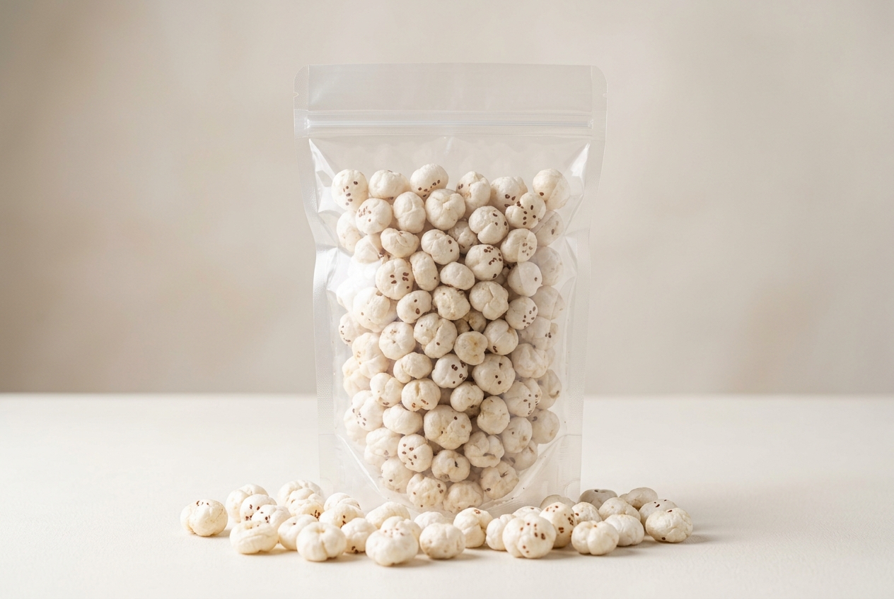 Pouch-packed makhana fox nuts