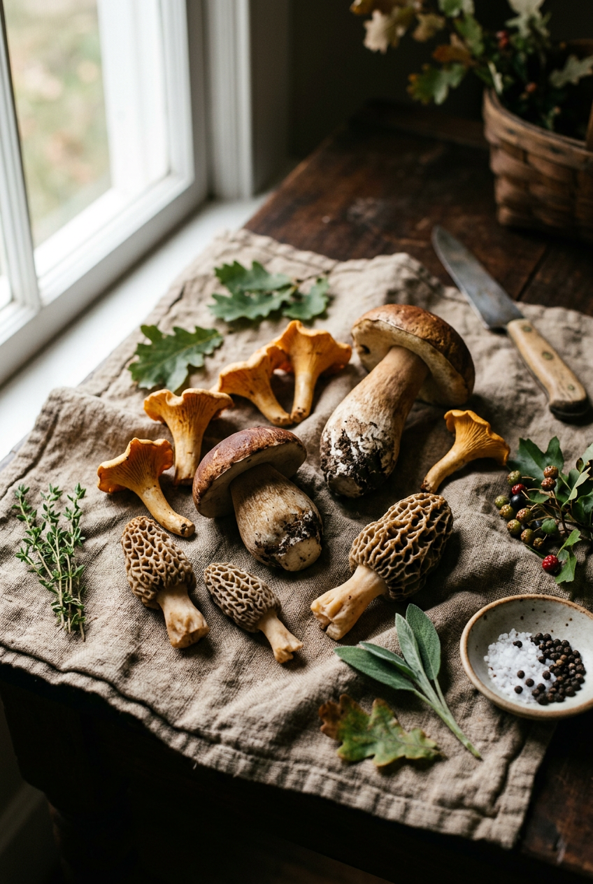 Funghi stagionali freschi Bologna — Selezione del momento