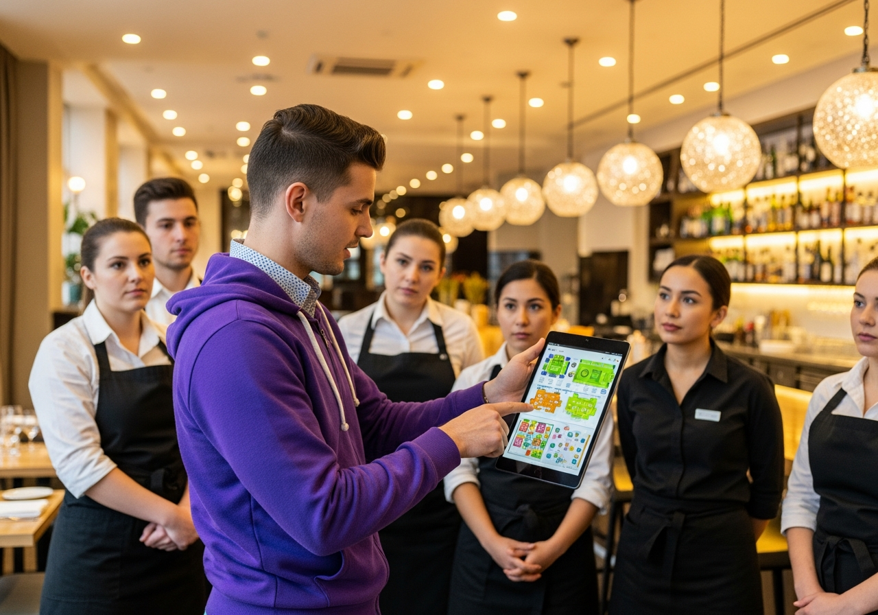 Onboarding vor Ort