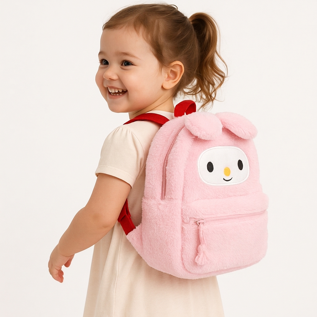 Bunny Backpack — Blush