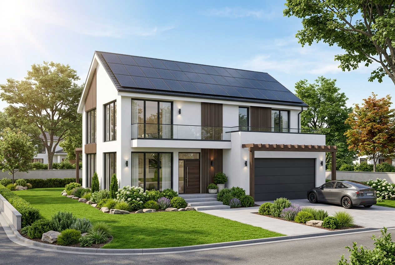 Casa solar moderna HannoNexus
