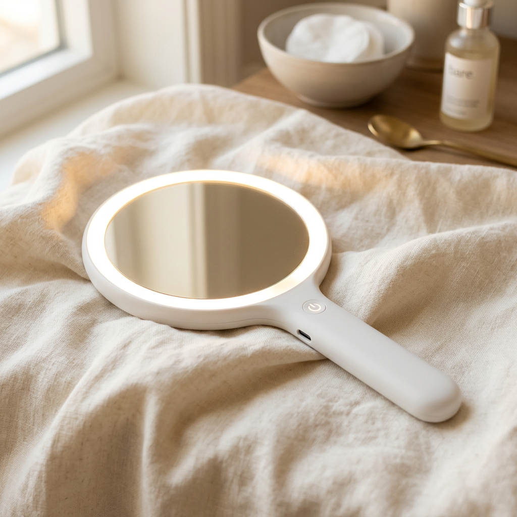 Portable Rechargeable Mirror Light
