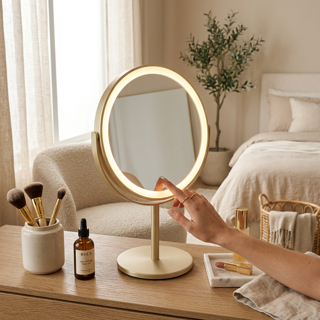 LED Touch Makeup Mirror