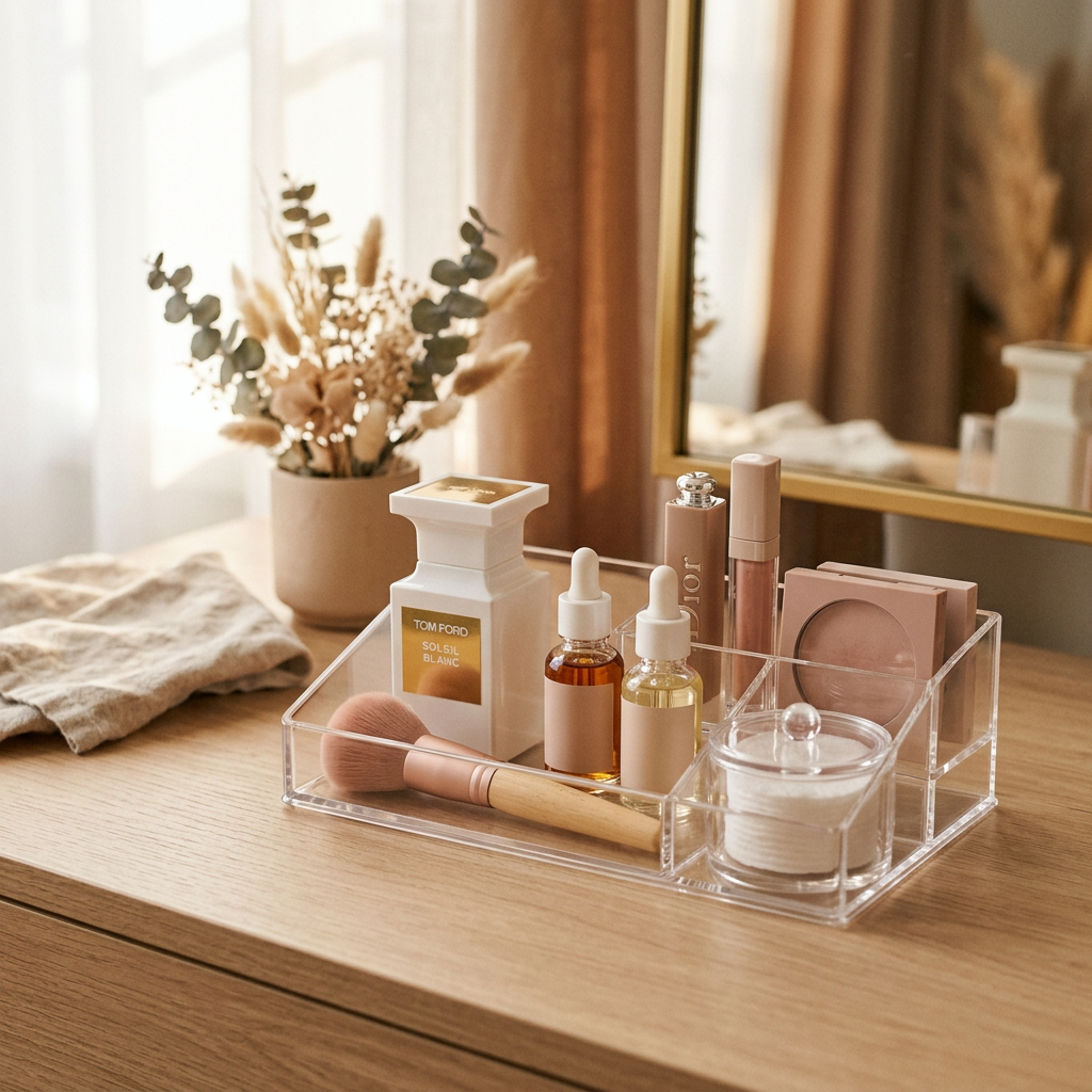 Acrylic Makeup Organizer