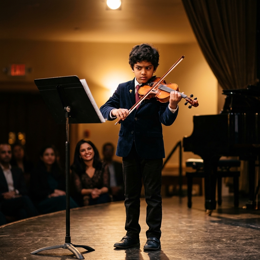 Ishaan — First recital