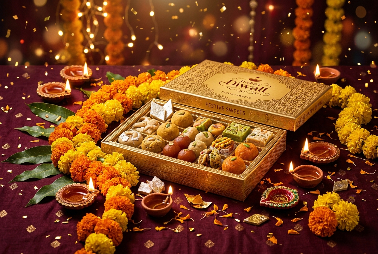 Diwali Mithai Hampers are here