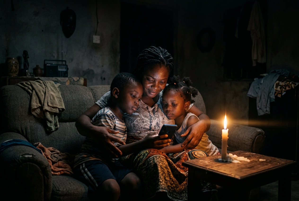 When the Lights Went Out in Our Compound