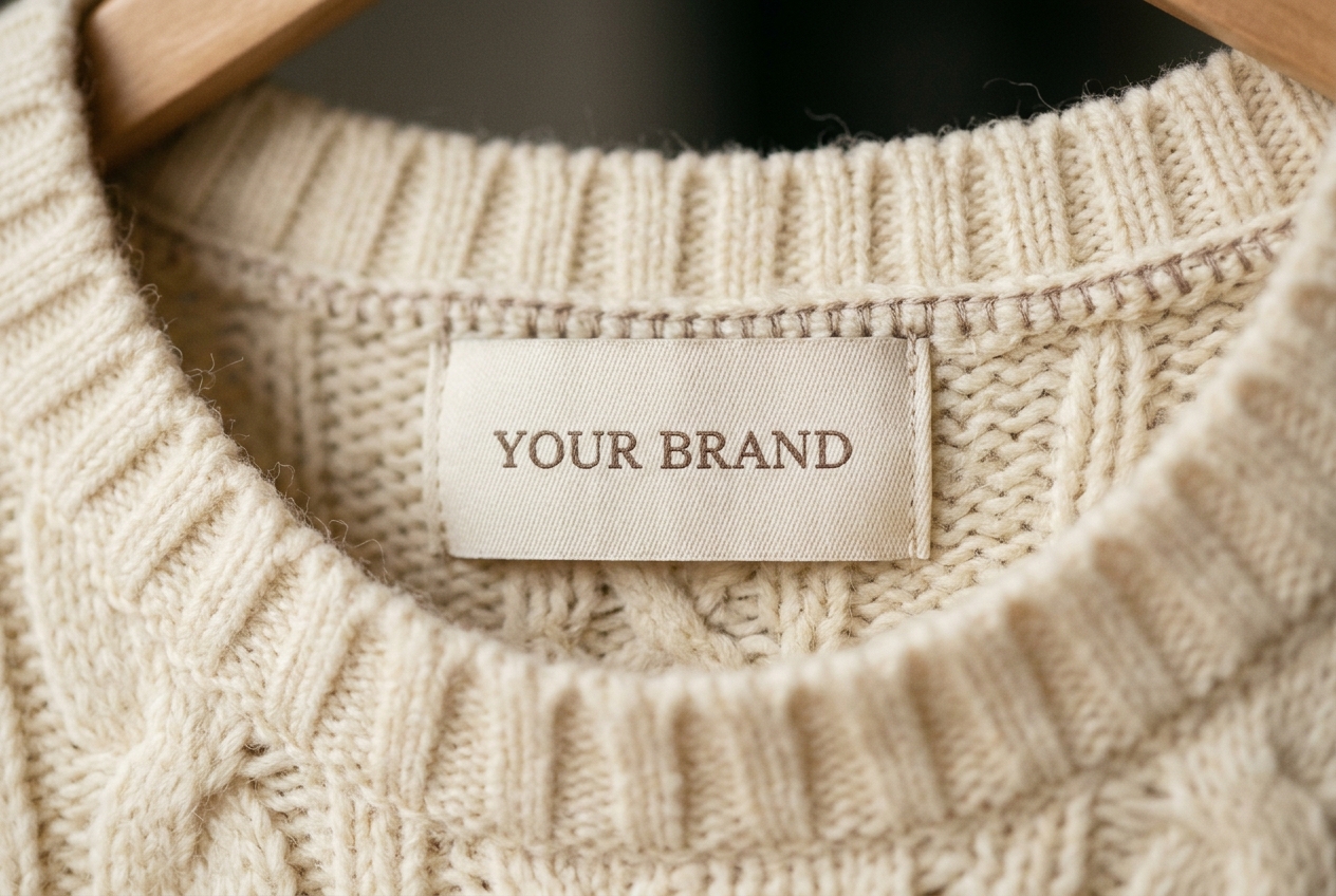 Etichetta cucita YOUR BRAND