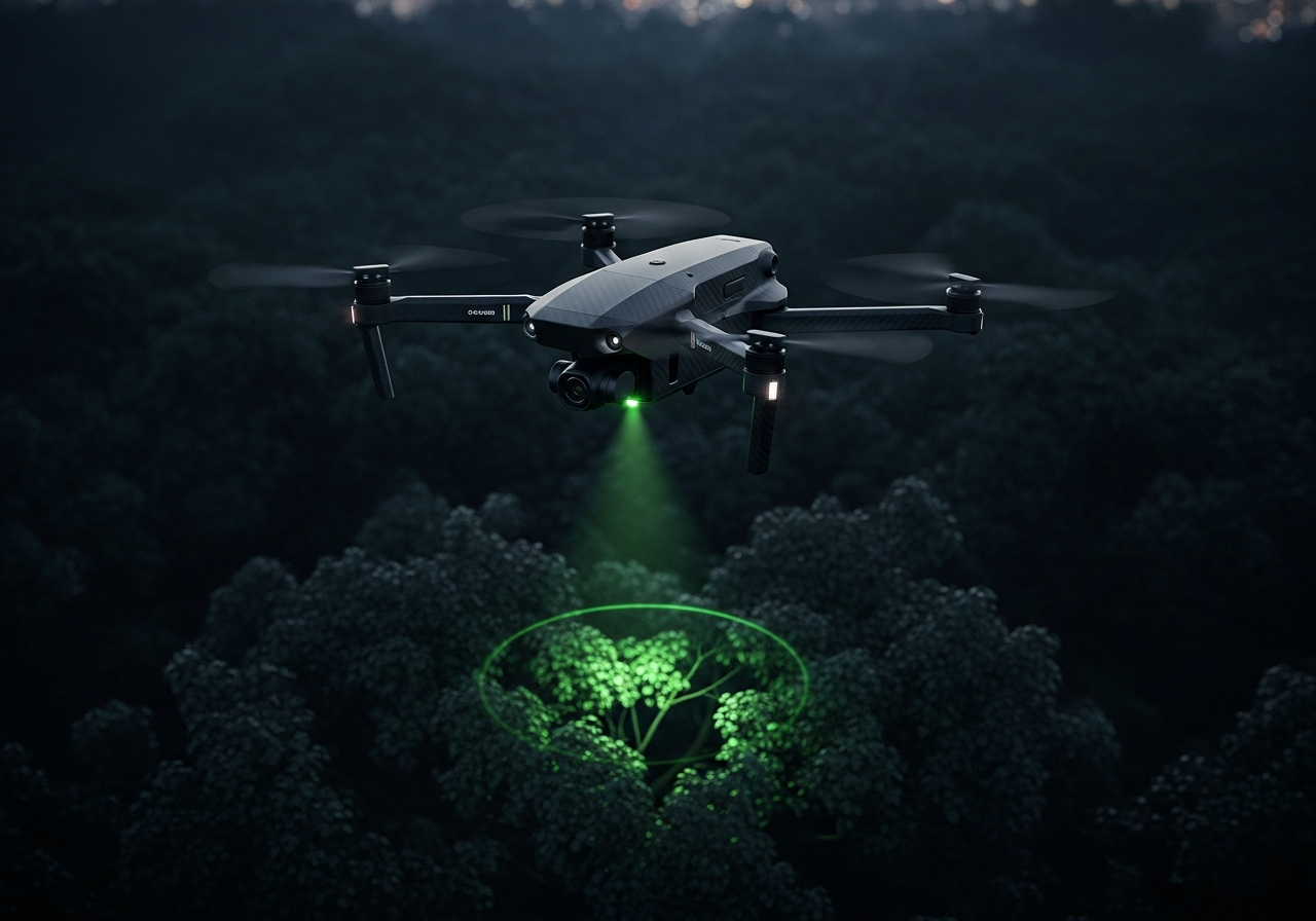 Industrial drone scanning
