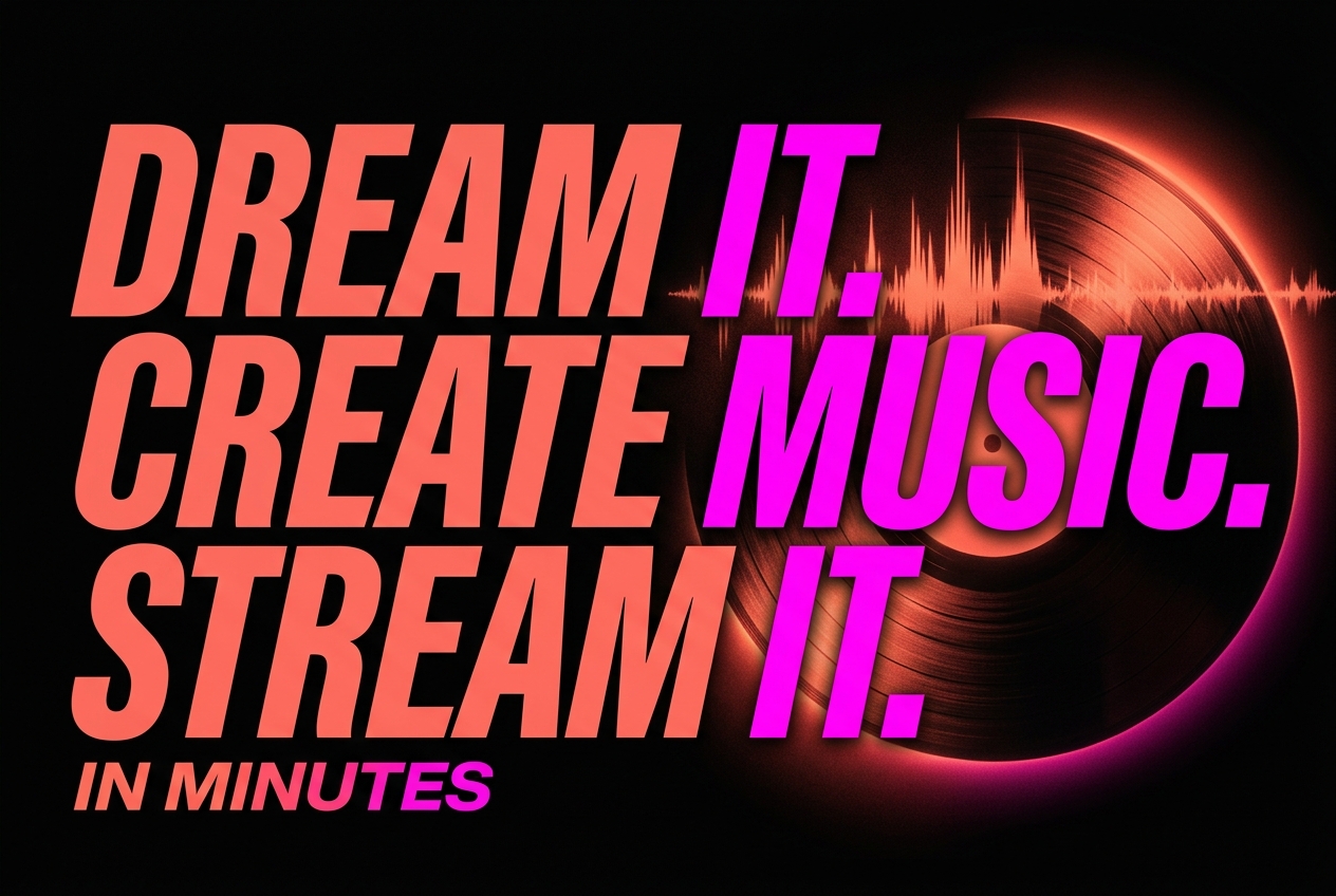 Dream it. Create music. Stream it.