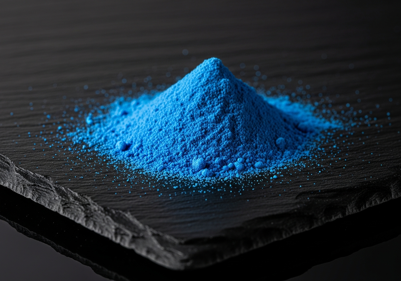 Phycocyanin extract sample
