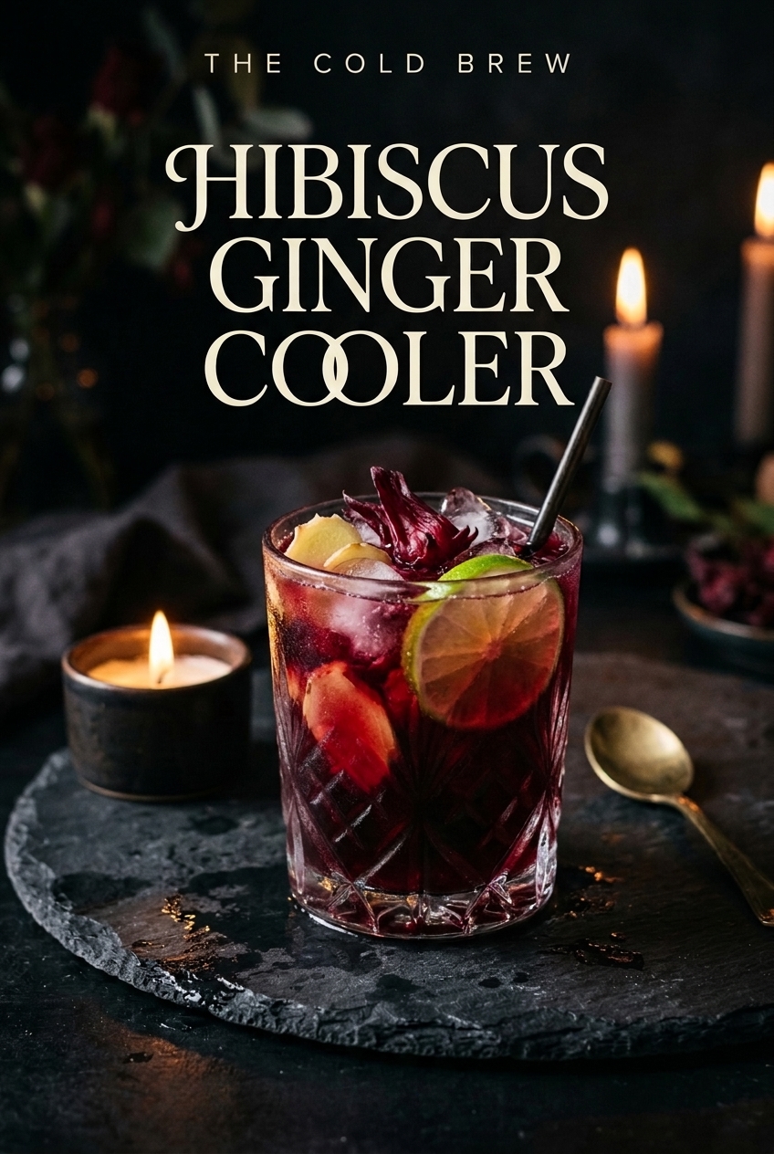 Hibiscus Ginger Cooler