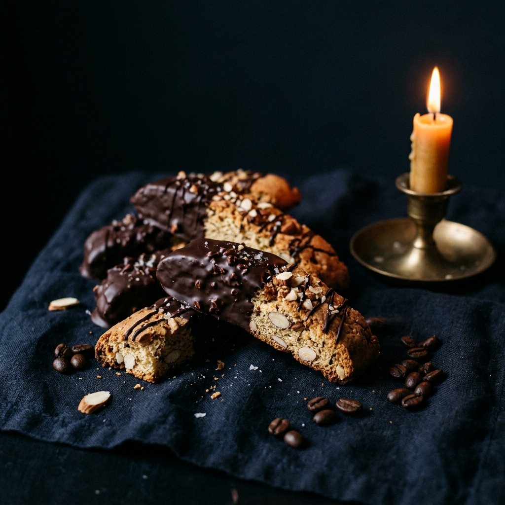 Chocolate-Dipped Biscotti