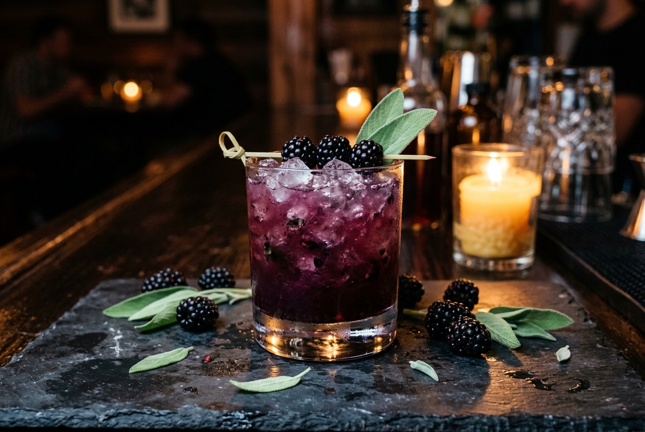 Blackberry Sage Smash