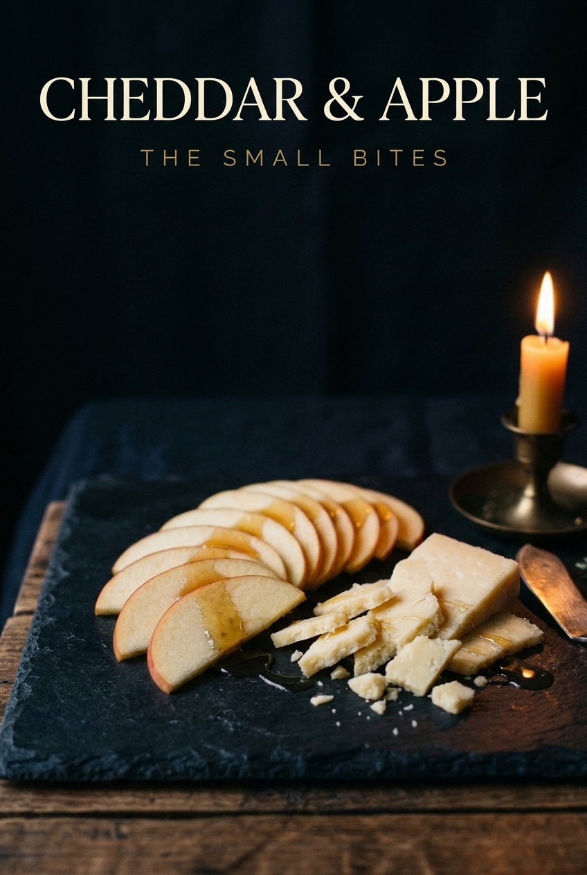 Pinterest pin for Sharp Cheddar & Apple