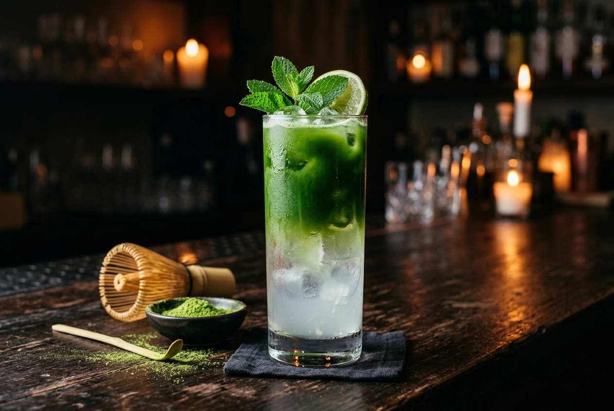 Matcha Mint Cooler