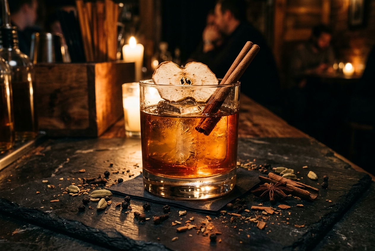 Chai Apple Shrub