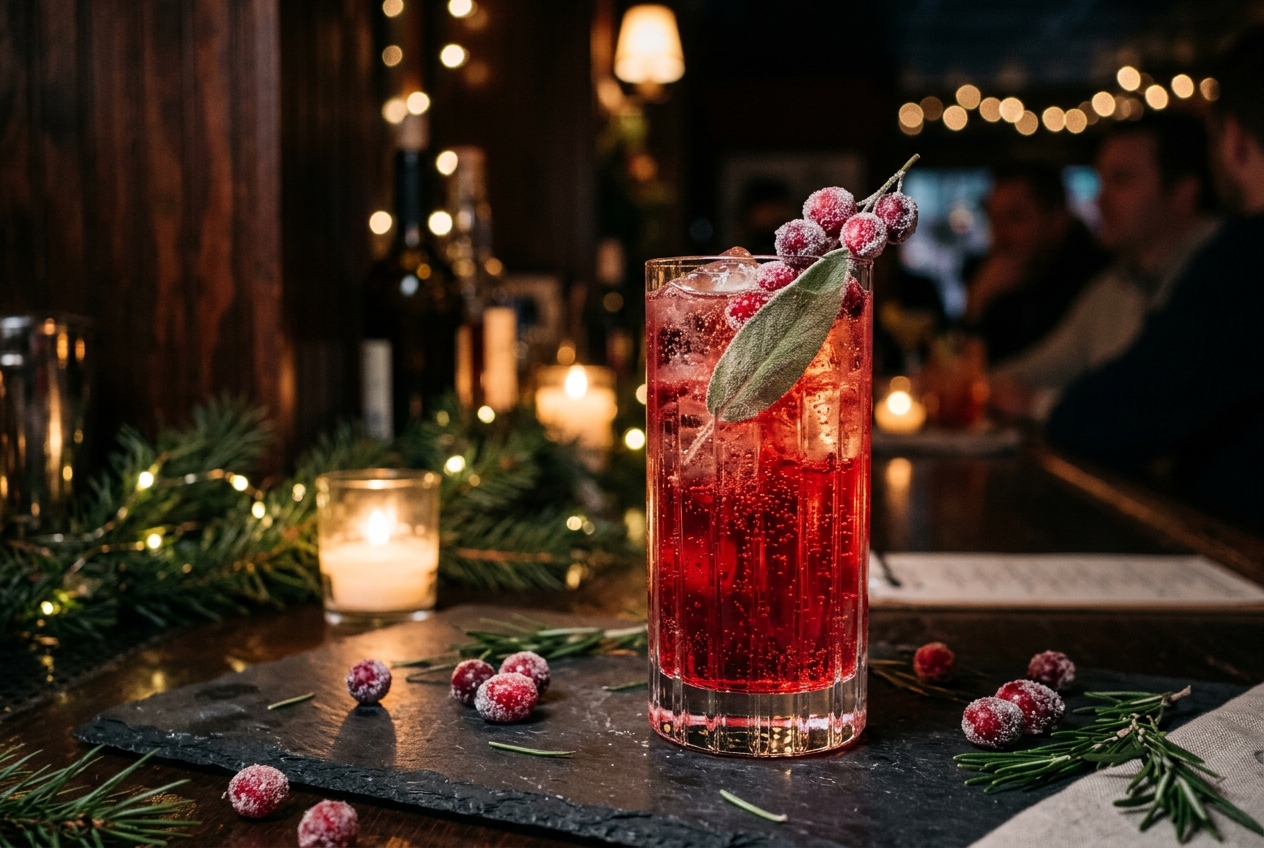 Cranberry Sage Spritz