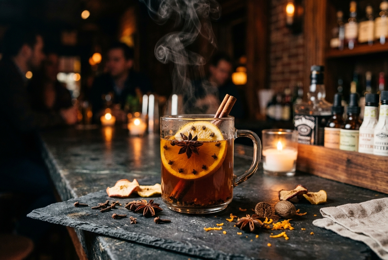 Warm Spiced Apple Cider