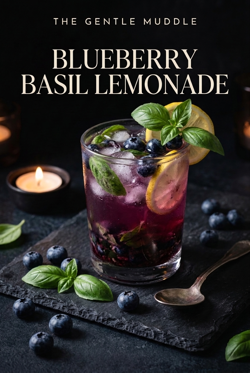 Blueberry Basil Lemonade