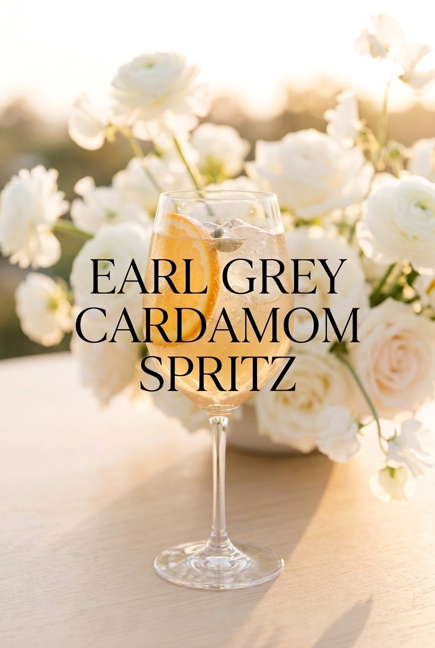 Pastel pin for Earl Grey Cardamom Spritz