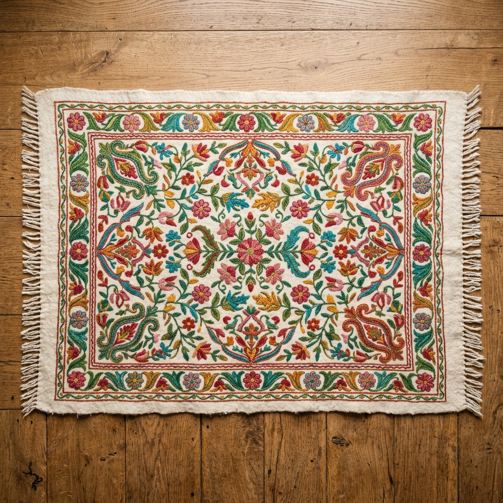 Namda Chain-Stitch Rug