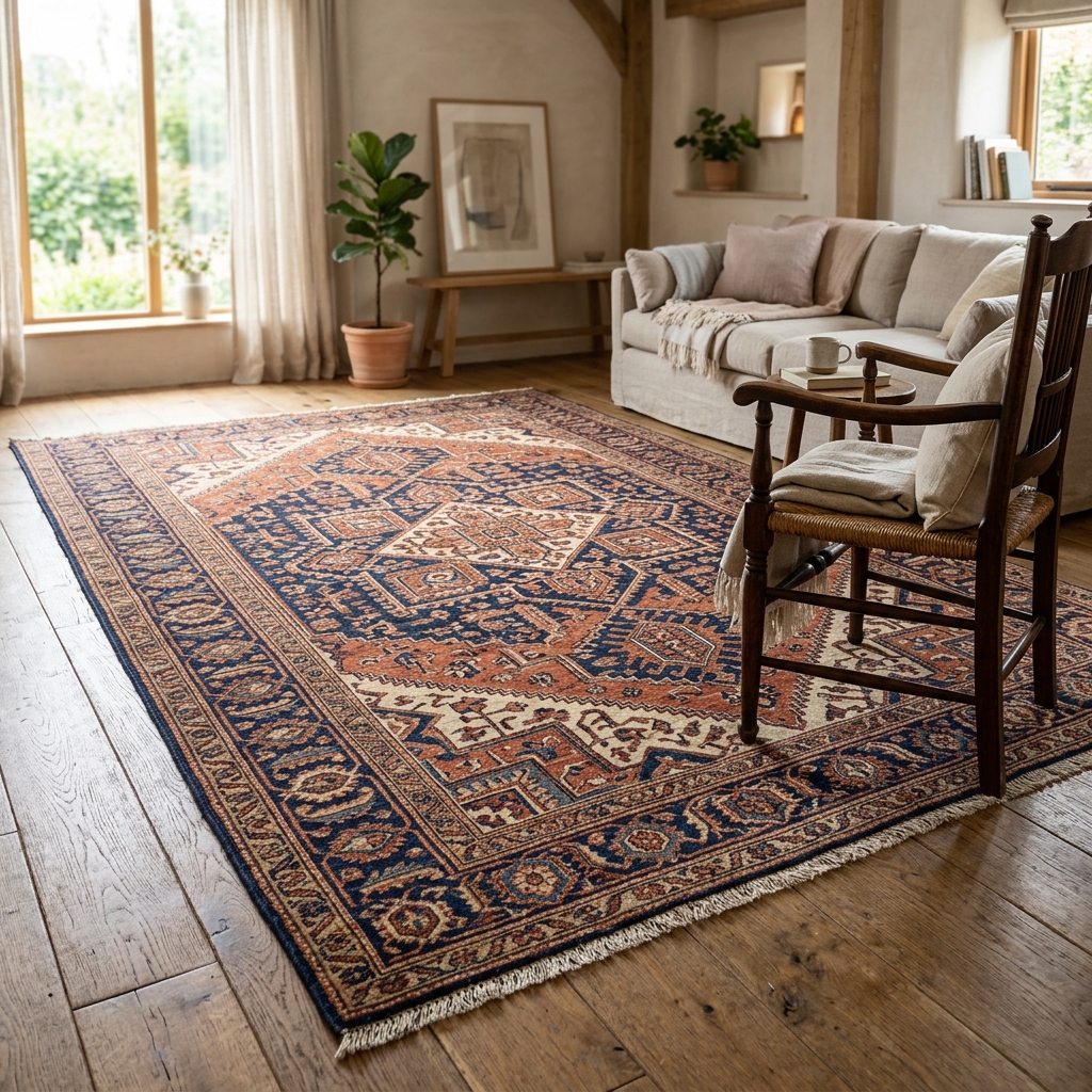 Wool Kashan Carpet