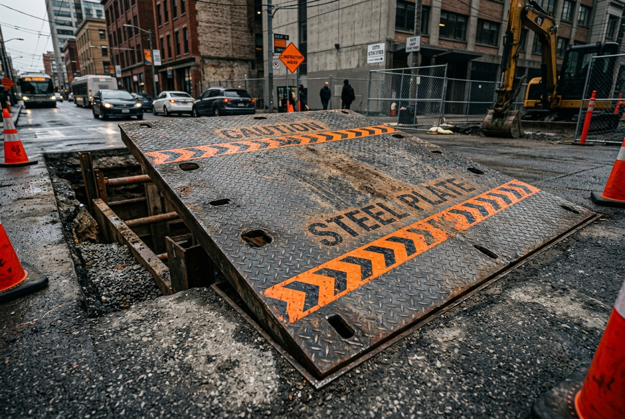 Steel / Aluminum Trench Plates