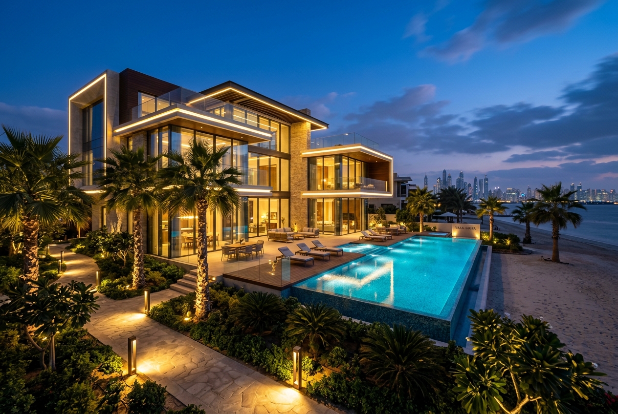 Palm Jumeirah Beachfront Villa