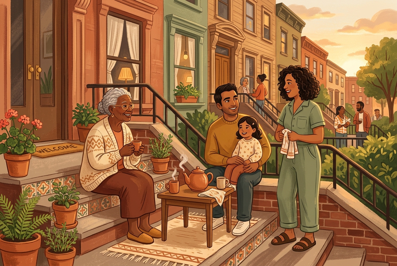 A welcoming community of people of all ages