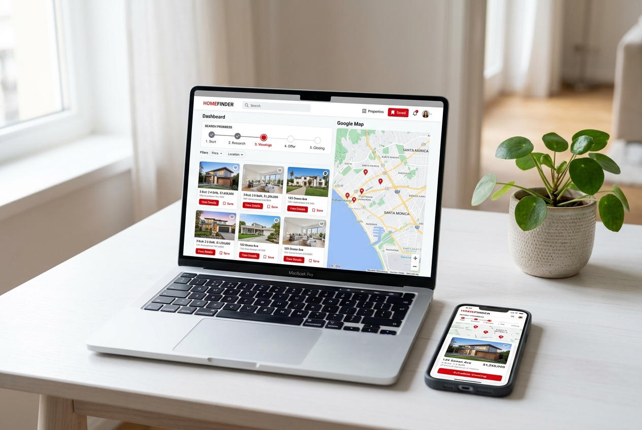 The CityWorth homeownership platform on laptop and phone