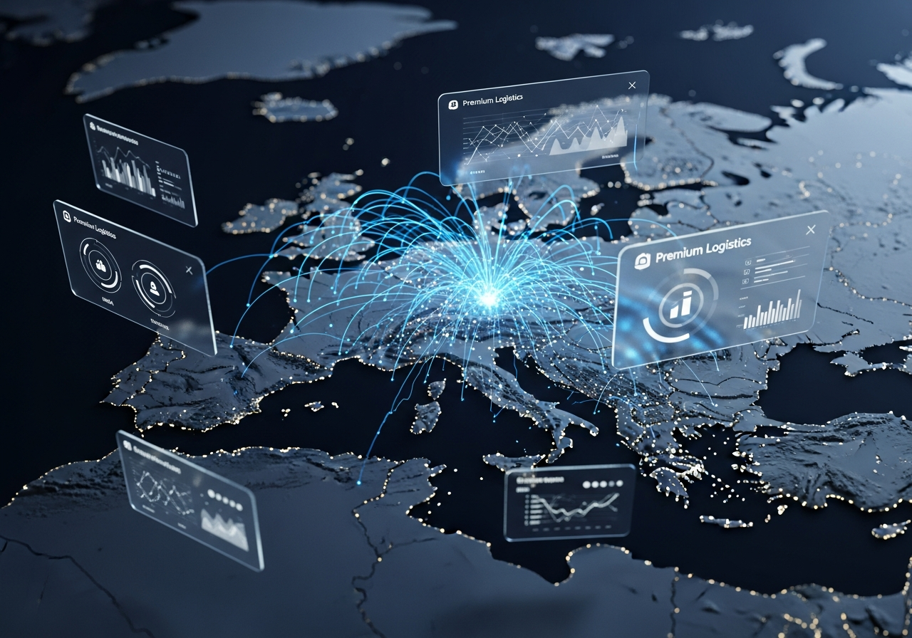 India to Europe logistics network