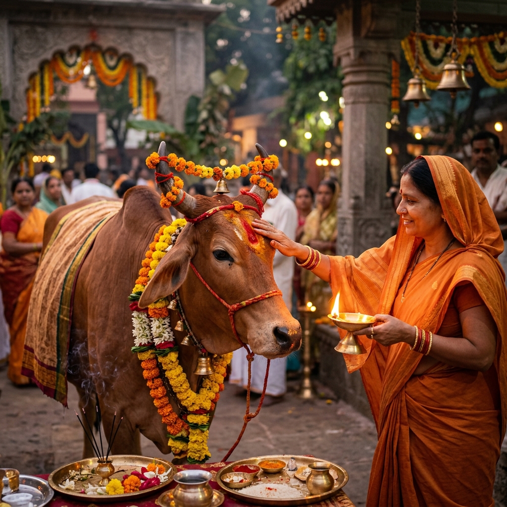 गौ पूजन